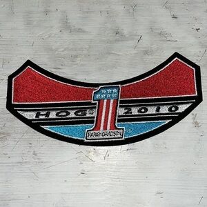 2010 Harley Owners Group HOG Rocker Patch